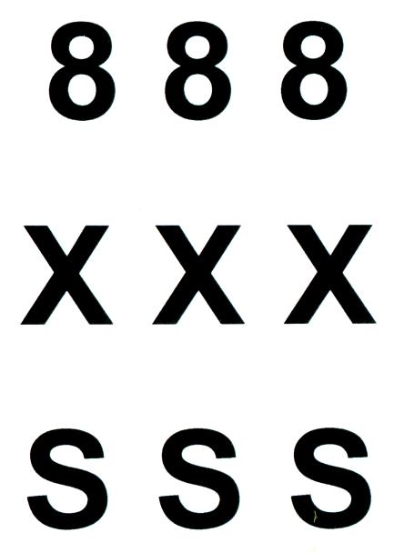 Prekės ženklas: 888 XXX SSS